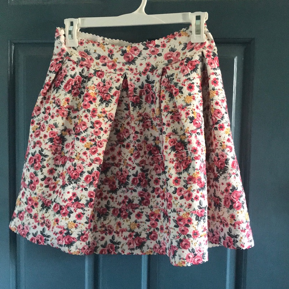 Rose A-line Skirt